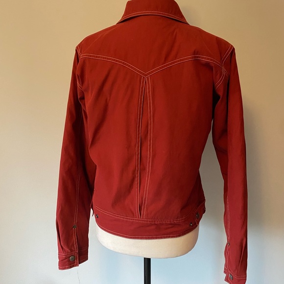 Ariat Women’s Red Zip-up Jacket Size Small - Picture 9 of 16